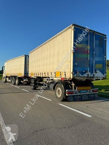 Camion Scania 6X2 BDF WAP MIT ANHÄNGER