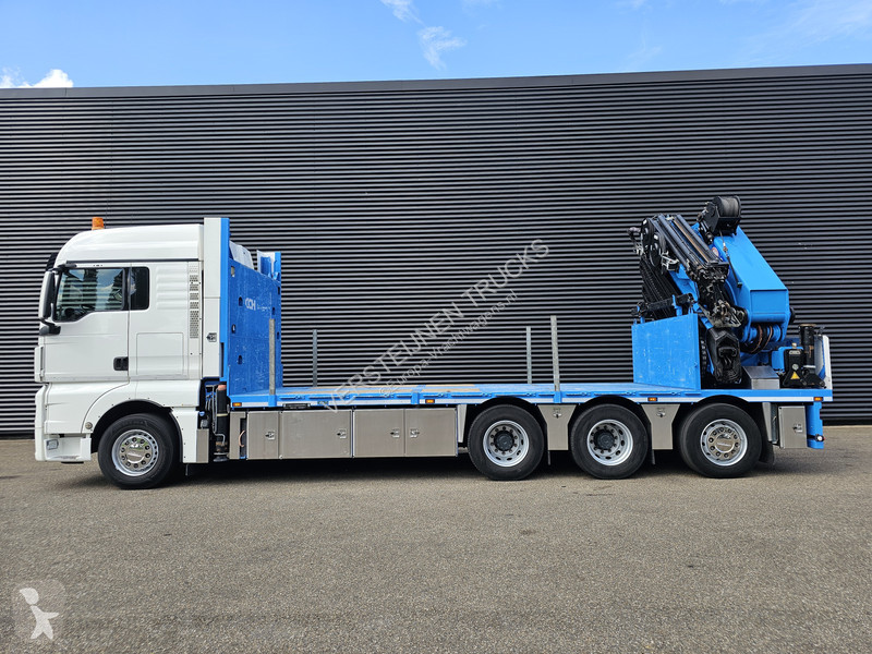 Kamion MAN 35.480 8x4-4 / HMF 85 t/m + JIB / WINCH