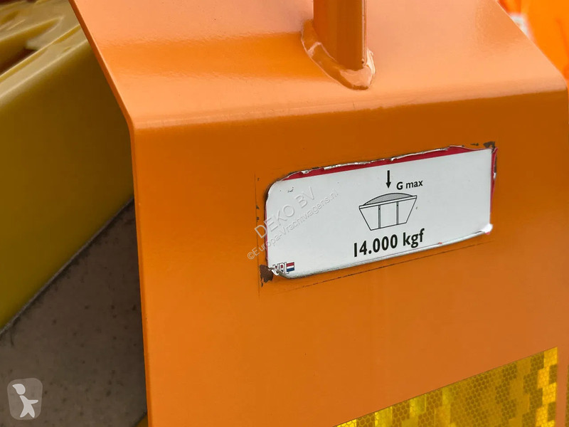شاحنة Volvo FM 430 VDL PORTAALARM/ABSETZKIPPER...