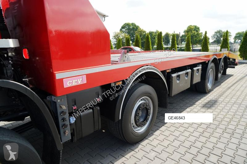 Camion DAF CF 480 / 8x2 / LAWETA / PLATFORMA /...