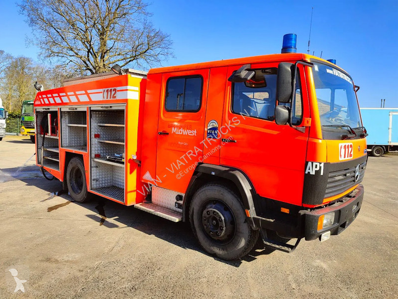 Camión Mercedes 1124 F 4x2 Feuerwehr -...