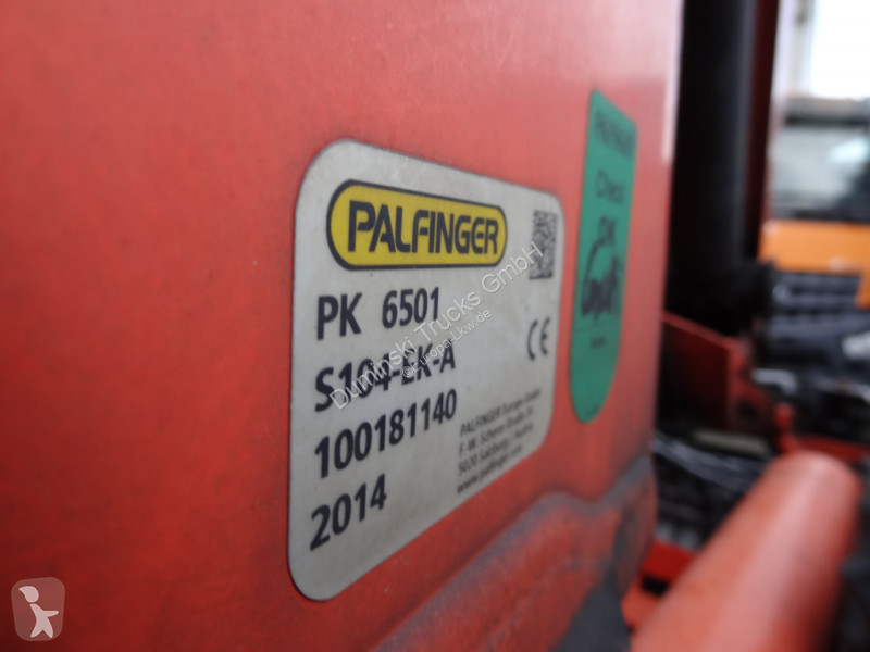 Kamion Mercedes 818 Kran Palfinger 6501