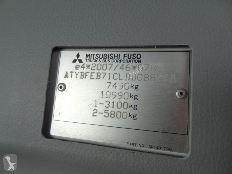 Camion Mitsubishi Fuso 7C18 Meiller