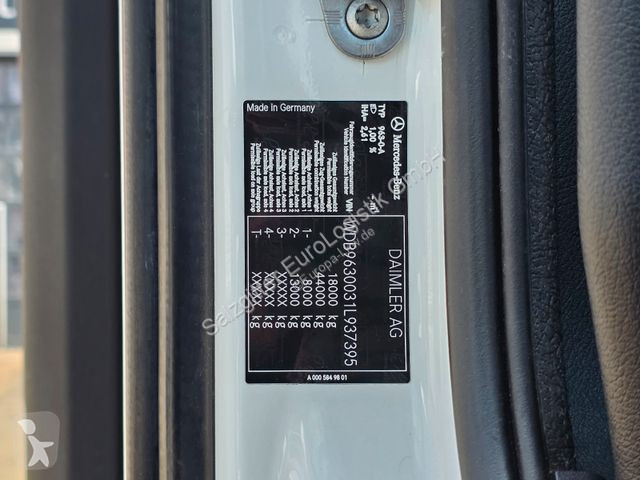 Camião Mercedes 1842 / Standklimaanlage