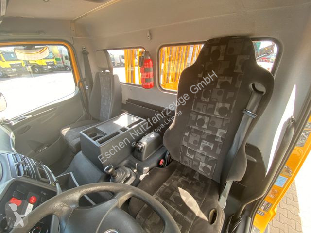 Lastbil Mercedes 1224 Glastransporter | HIAB...