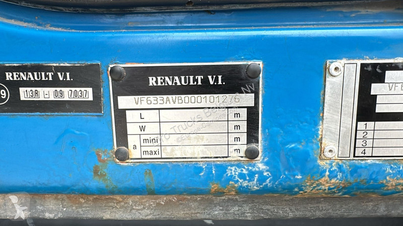 Vrachtwagen Renault KERAX (AND PONT / LAMES /...