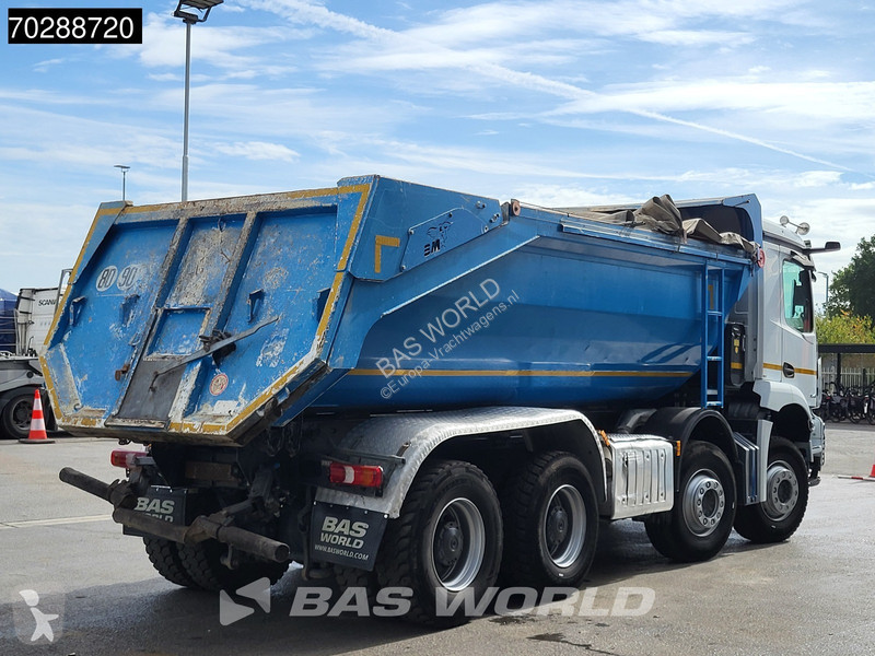 شاحنة Mercedes 3246 8X4 18m3 Marrel tipper...