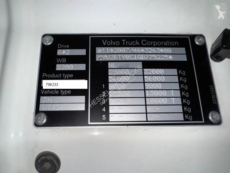 Camion Volvo FH 460 6X2 VDL 25T Haakarm...