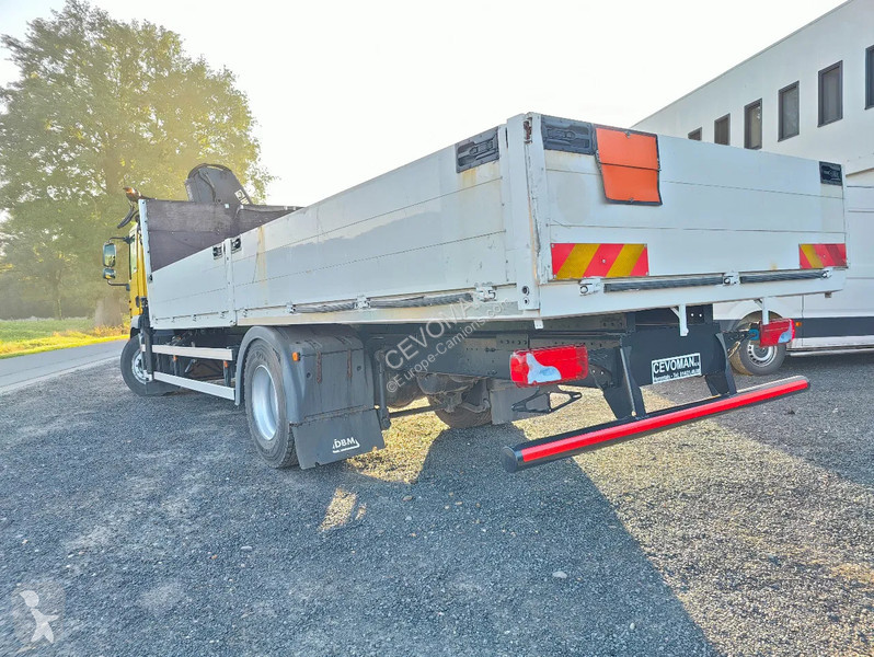شاحنة MAN 18.250 Open box + HIAB 166-3