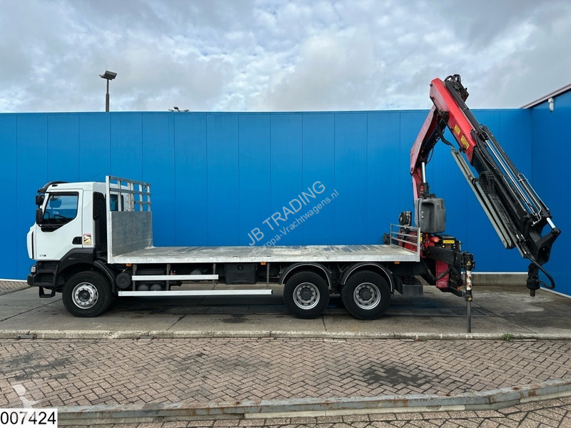 شاحنة Renault 370 Dxi 6x4, EURO 4, Fassi