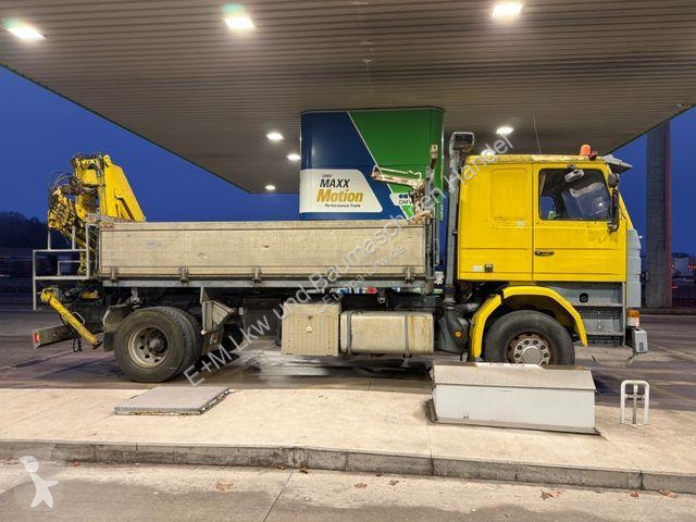 شاحنة Scania R 112 M 2 SEITENKIPPER KRAN