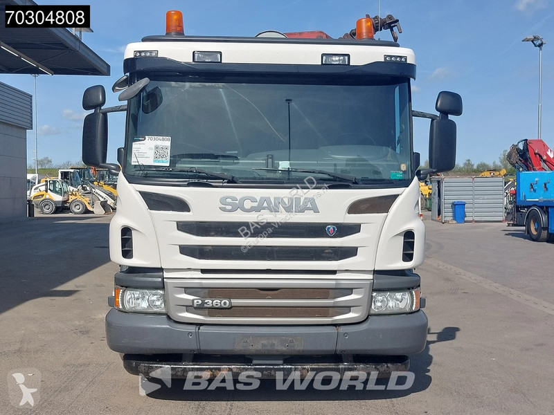 شاحنة Scania P360 P 6X2 HMF 1820-K4 Kran Crane...
