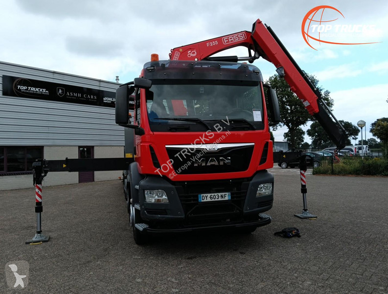Camion MAN 35.360 8x2 - Fassi 23TM Kraan,...