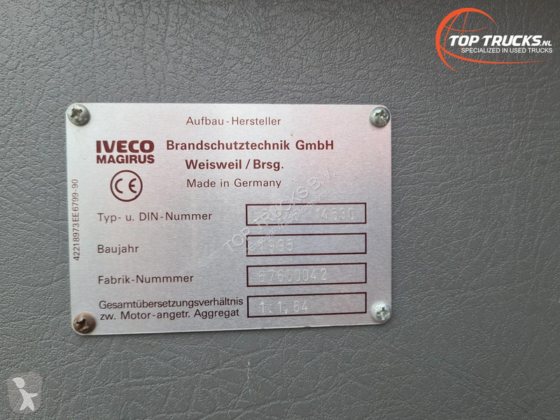 شاحنة Iveco EuroFire 95E18 4x4 -600 ltr...
