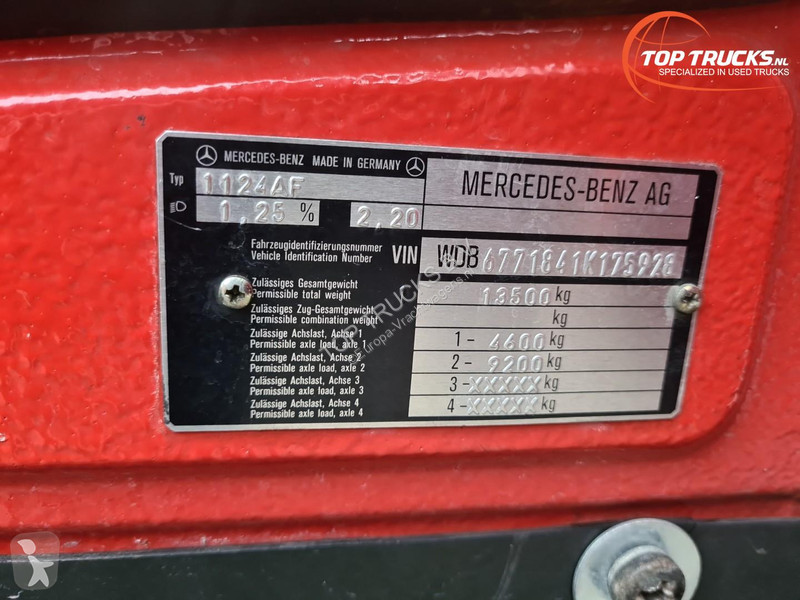 شاحنة Mercedes AF 4x4 - 1.300 ltr -Brandweer,...