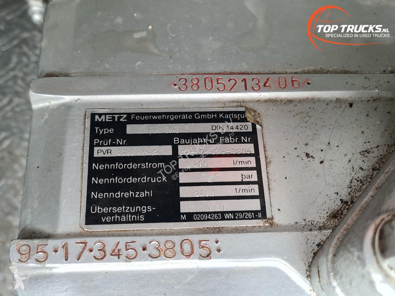 شاحنة Mercedes AK 4x4 -1.250 ltr -Brandweer,...