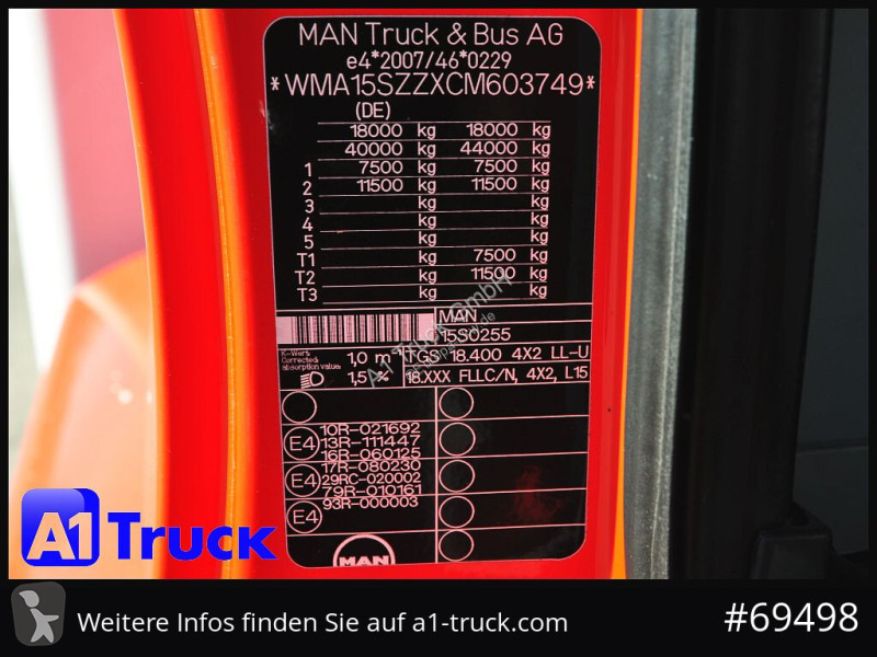 شاحنة MAN 18.400 TGX, Autotransporter Kässbohrer,