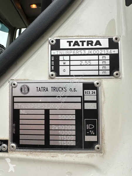 شاحنة Tatra 10x6 KIPPER/TIPPER AJK!!TOP!!