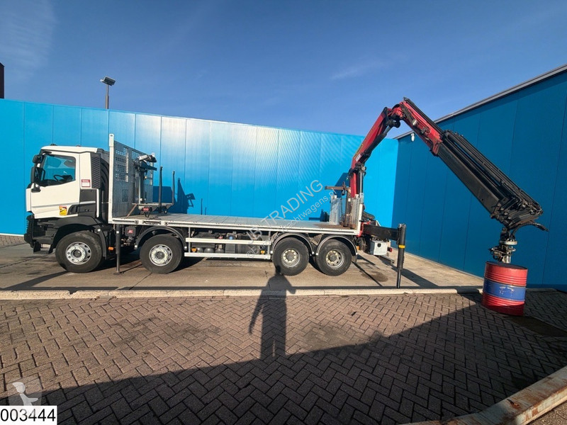 شاحنة Renault C 430 8x4, EURO 6, Palfinger, Remote