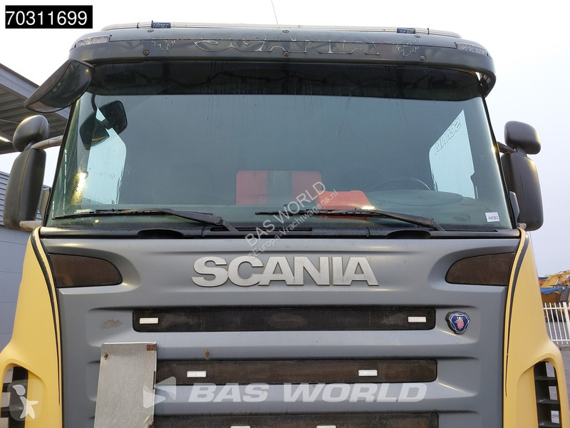 شاحنة Scania 420  8X6 8x6 18m3 KH tipper Steel...