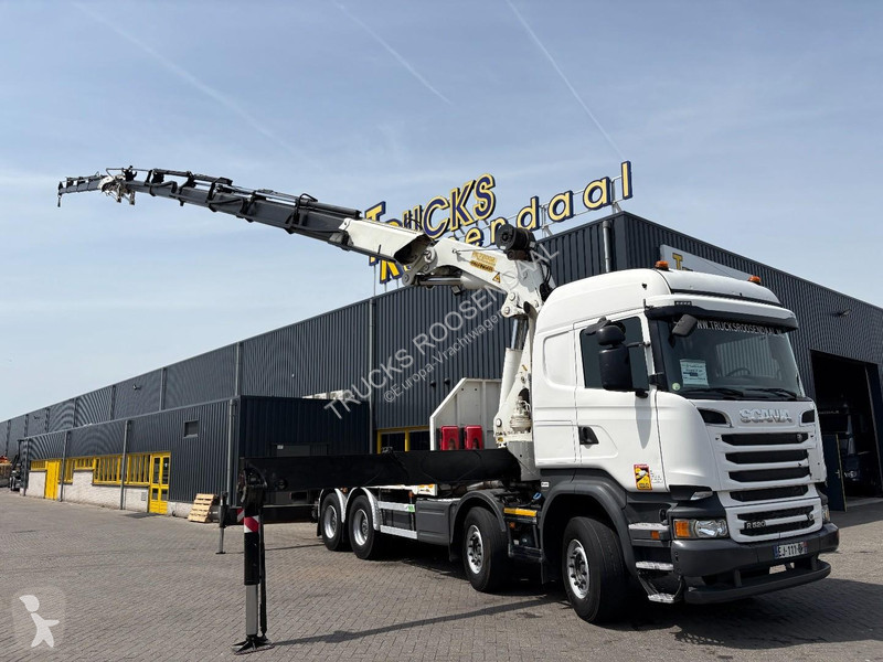 شاحنة Scania R 520 V8 + PAFINGER 72002 6X + JIB...