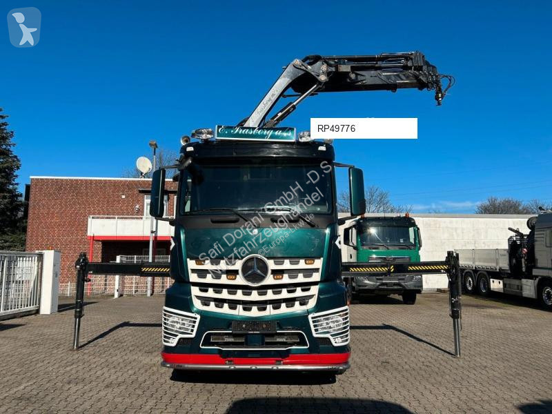 شاحنة Mercedes 3253 + HIAB 302 Kran 8x2-4 HAD...