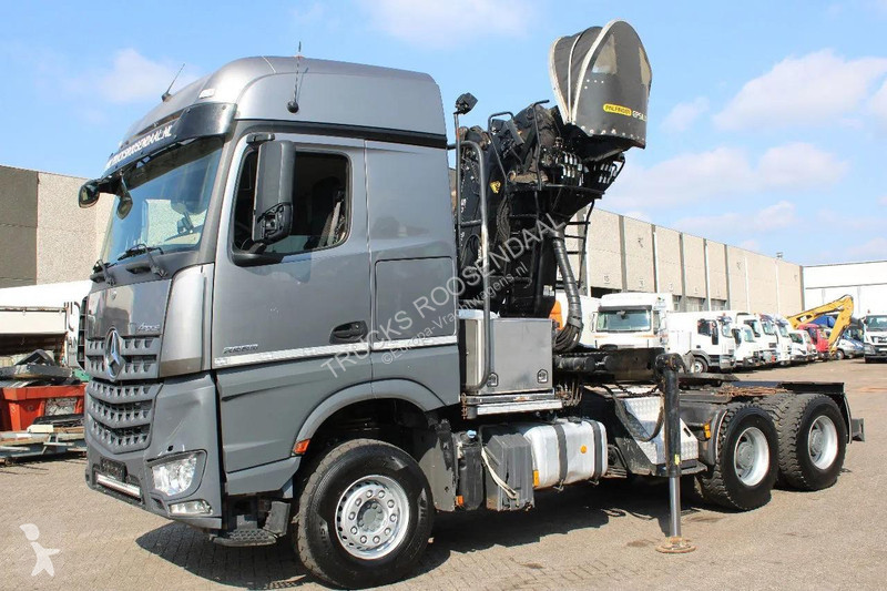 شاحنة Mercedes 2858 6x4 PALFINGER S260Z96...