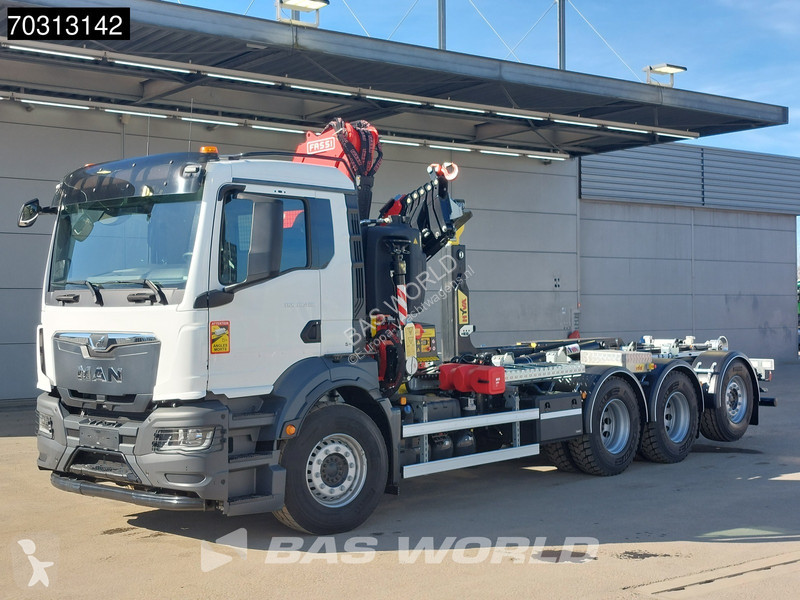 شاحنة MAN 35.480  8X4 NEW! FASSI F275A Crane +...