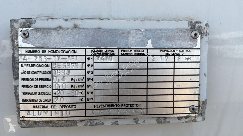شاحنة MAN 10.153 (7410L / STEEL SUSP. / MANUAL...