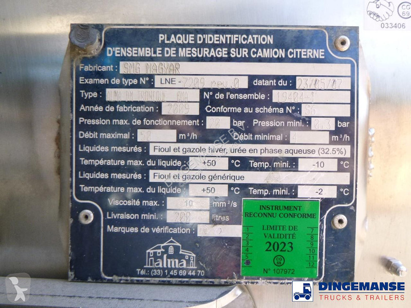 شاحنة Renault 280 dxi 4x2 fuel tank 13.6 m3 / 4...