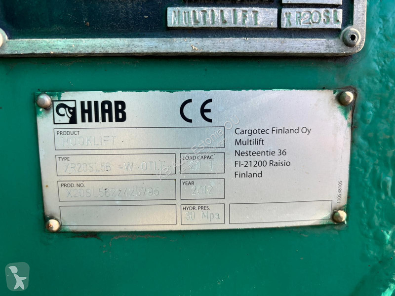 شاحنة Scania R 560 6x2 HIAB XR20 / =5600 mm /...