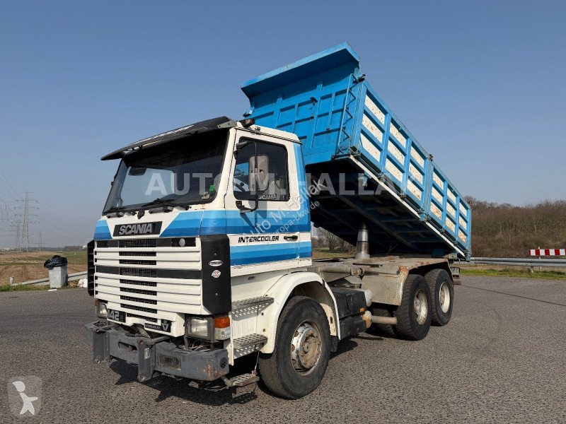 شاحنة Scania R  E V8 6x4 3 KIPPER 6x4 TOP TOP