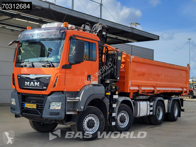 شاحنة MAN 41.440  8X8 Palfinger Q170Z Crane 8x8...