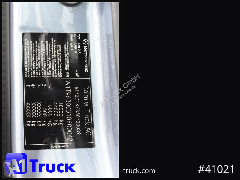 شاحنة Mercedes Actros 1848,  Meiller AK12T Funk...