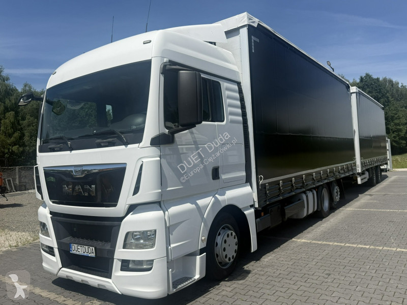 Хенгер MAN TGX 24.440 6X2 E6 Przyczepa G.T.S...