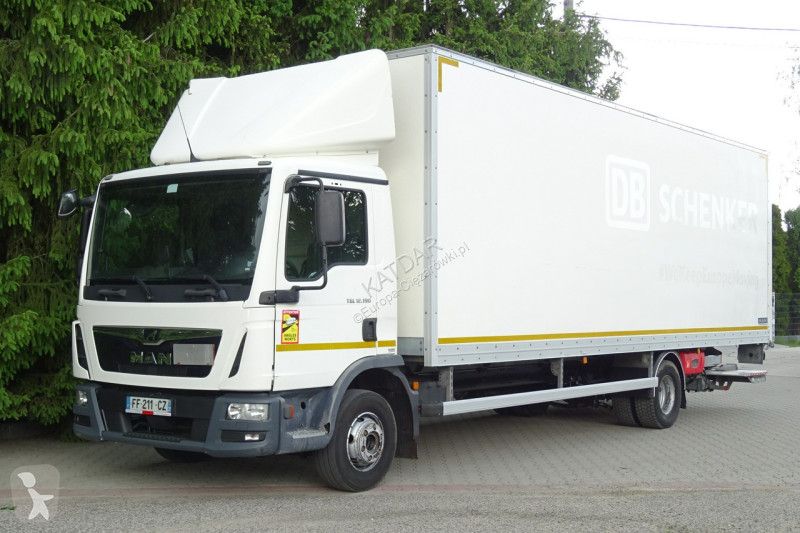 MAN TGL 12.190 Euro 6 kontener 20 pal winda...