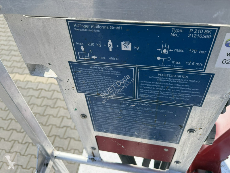 شاحنة Nissan Zwyżka Podnośnik Koszowy PALFINGER...