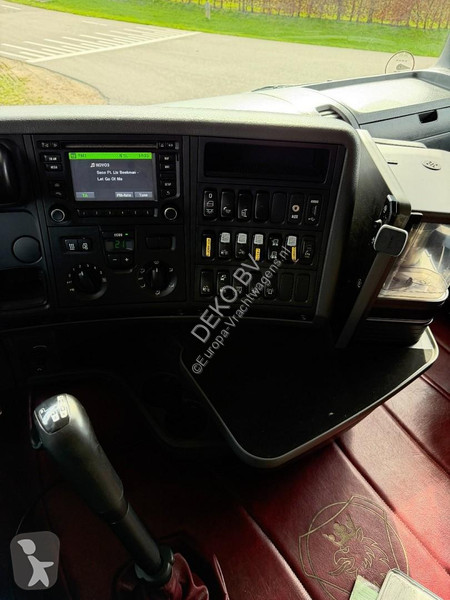 شاحنة Scania R580 V8 8x4 !!TRIPE HIAB 24 TM...