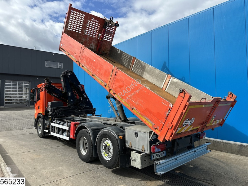شاحنة Scania 410 EURO 6d, CN, 6x2, Retarder, Hiab