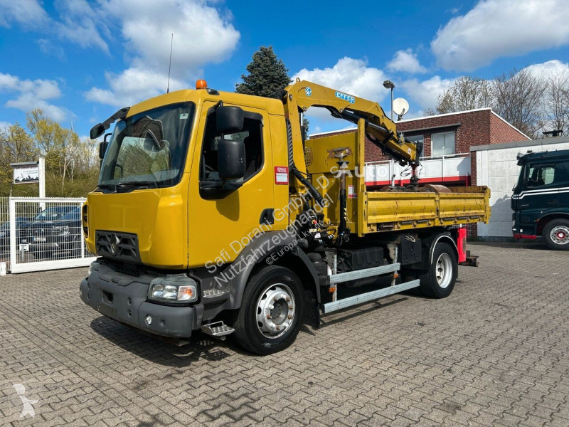 شاحنة Renault D14 220 3Skipper + Effer 65 2S Kran