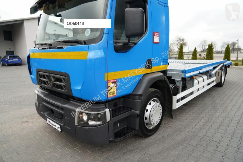 شاحنة Renault D WIDE 380 DE11 / 4X2 / LAWETA 8...