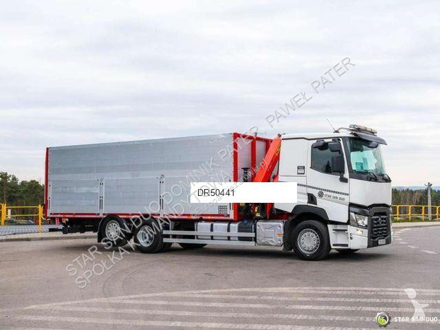 شاحنة Renault T430 6X2 PALFINGER PK14.501 SLD...