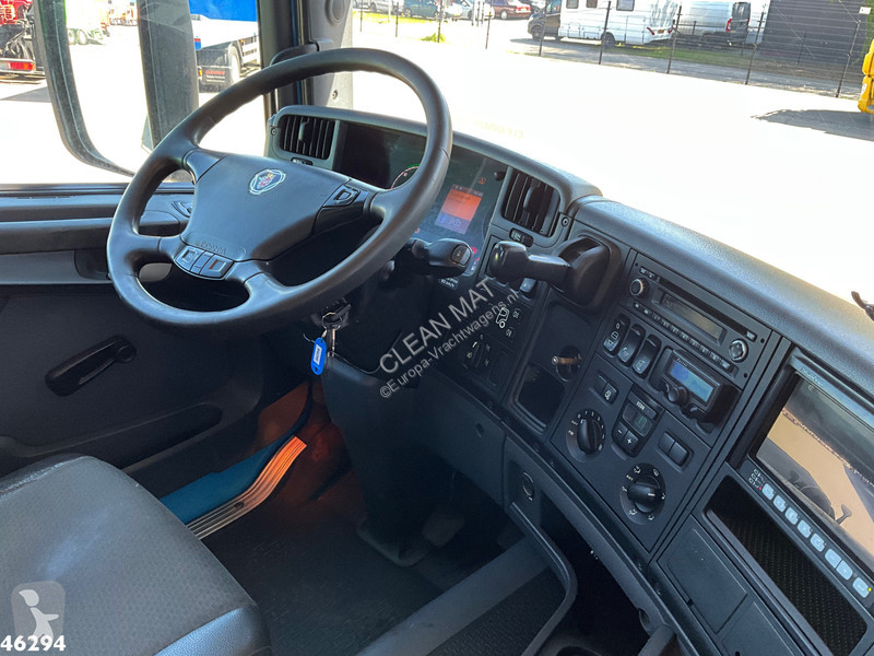 شاحنة Scania 410 Euro 6 HMF 16 Tonmeter Z-kraan