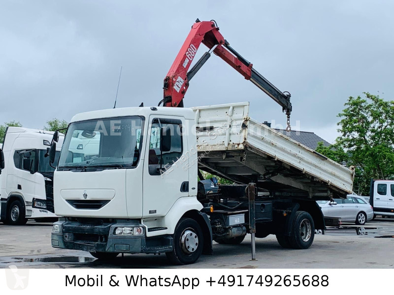 شاحنة Renault 220 dCI DayCab BB Meiller...