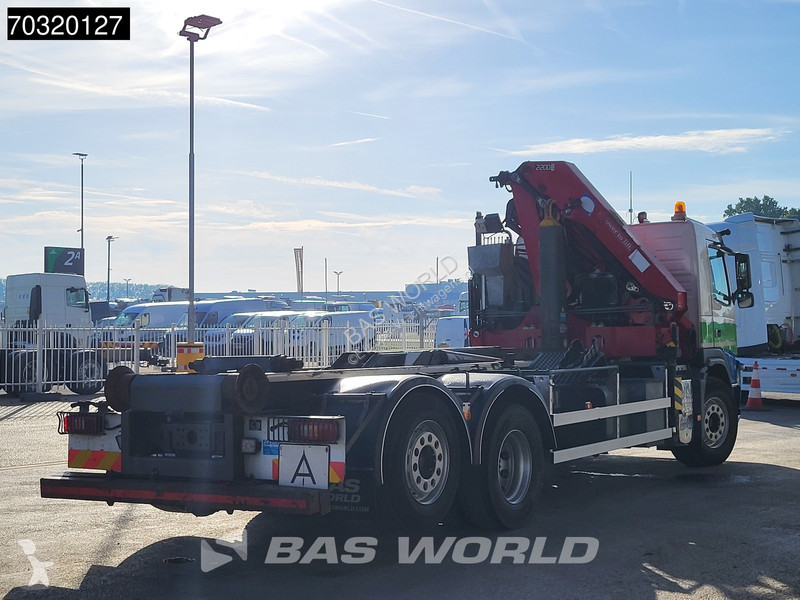 شاحنة Volvo FM 370 6X2 HMF 2200-K3 Kran Crane...