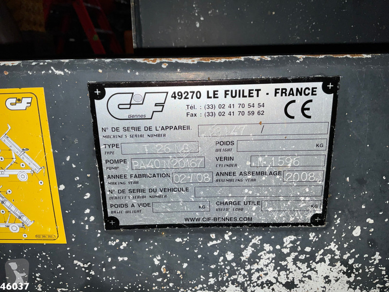 شاحنة Iveco AD260T36 6x4 Kipper 12m³ Manual...