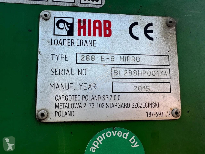 شاحنة Volvo 500 8X4 HIAB 288 + REMOTE CONTROL...