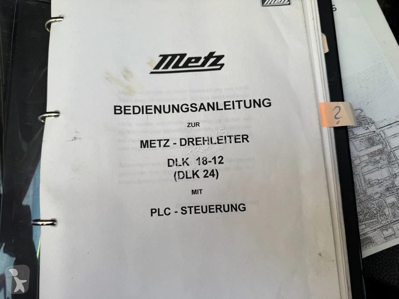شاحنة Mercedes F + METZ DLK 18-12 LIFT +...