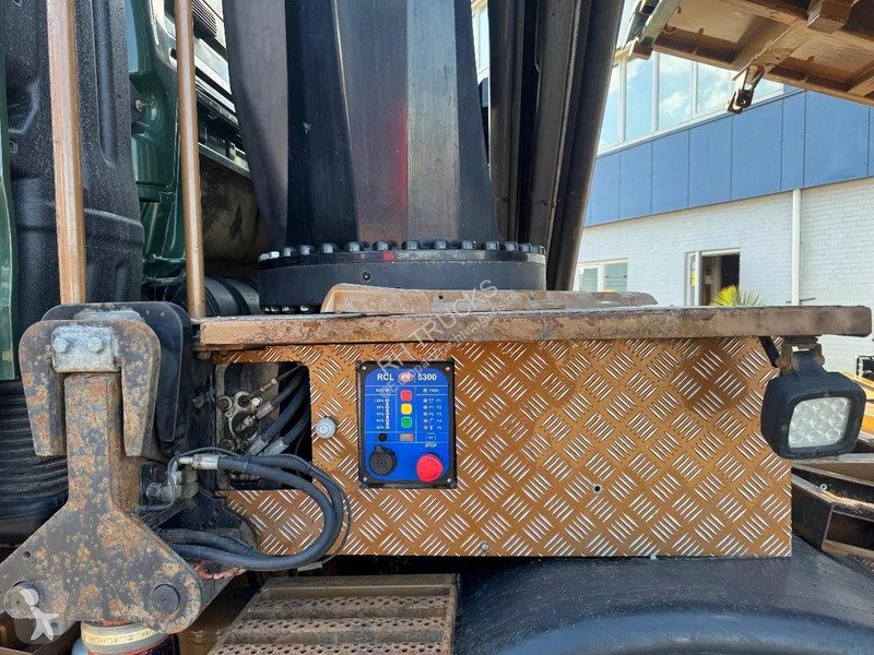 شاحنة MAN 35.480 8X2 KIPPER + HMF 3220-K6 +...