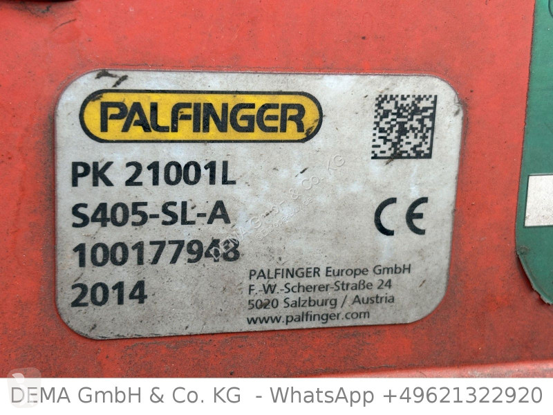 شاحنة Mercedes 2545*Palfinger 21.001*Retarder*
